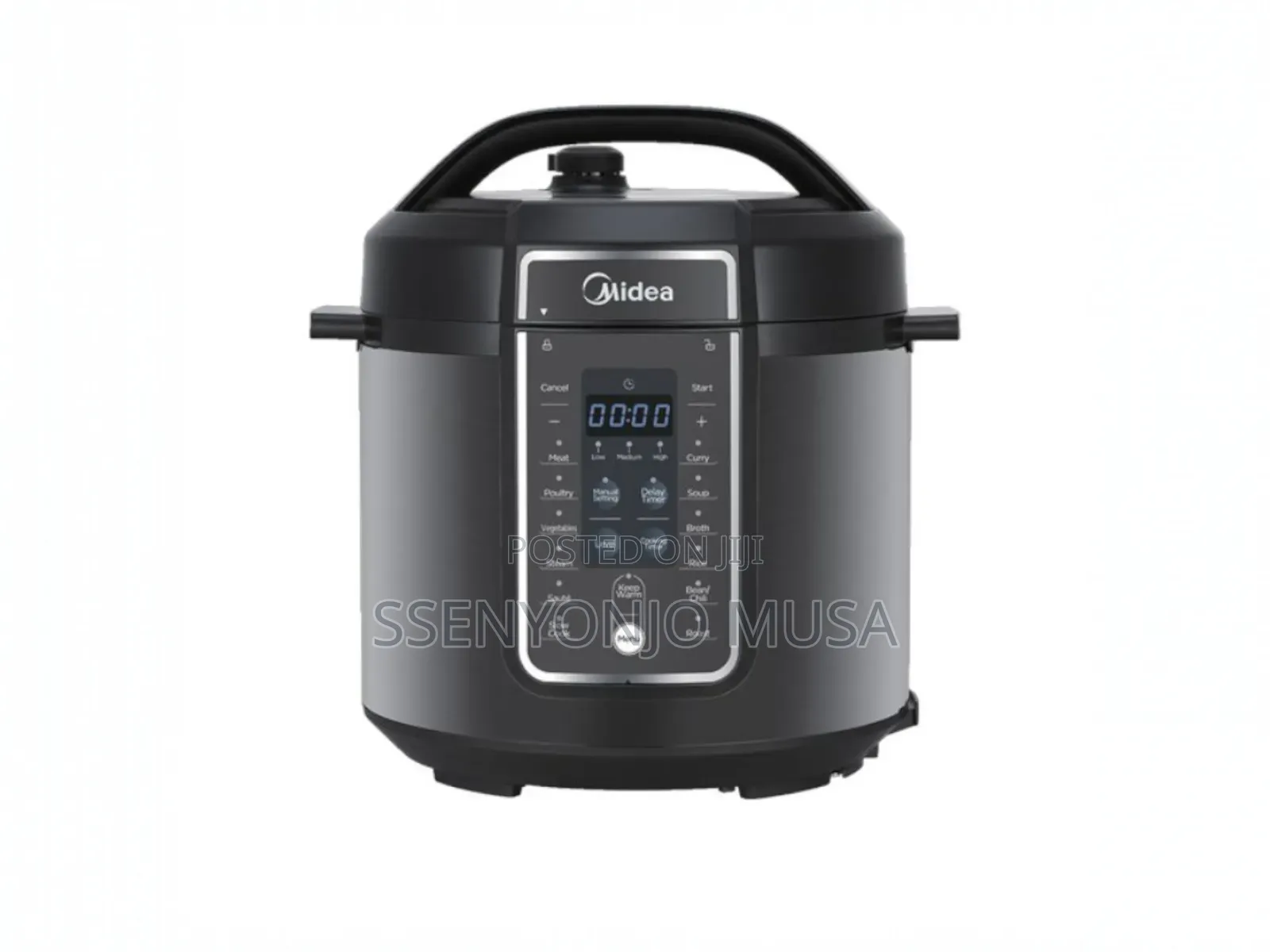 Midea Pressure Cooker-1 Touch Control, 24h Preset Timer, 6l