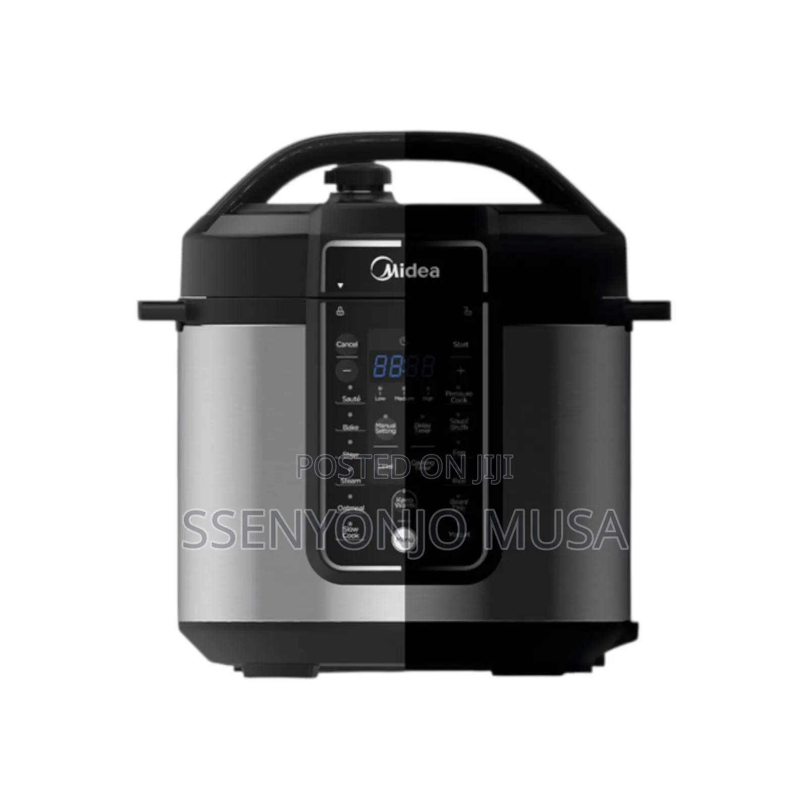 Midea Pressure Cooker-1 Touch Control, 24h Preset Timer, 6l