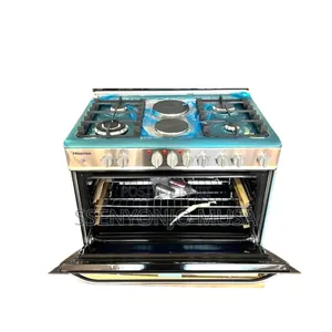 Hisense Hf942gees 90cm Cooker - 4 Gas Burners, 2 Electric(H)