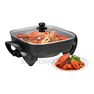 Decakila 1500w Electric Skillet - Large 30x30cm Non-Stick-