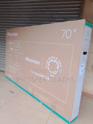 70 Inches Led Hisense Smart Uhd Digital Flat Screen Flameless.