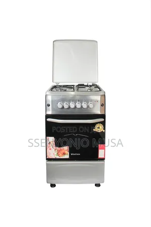 Blueflame Cooker 50x55cm - 3 Gas Burners, 1 Electric Plate-