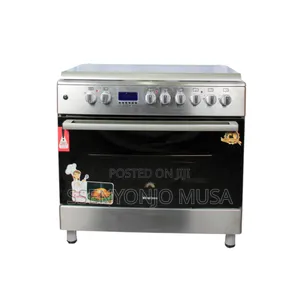 Blueflame Cooker 90x60cm - 4 Gas Burners, 2 Electric Plates-