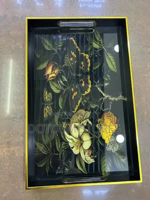 Unique Opulence Abstract Art Serving Tray,