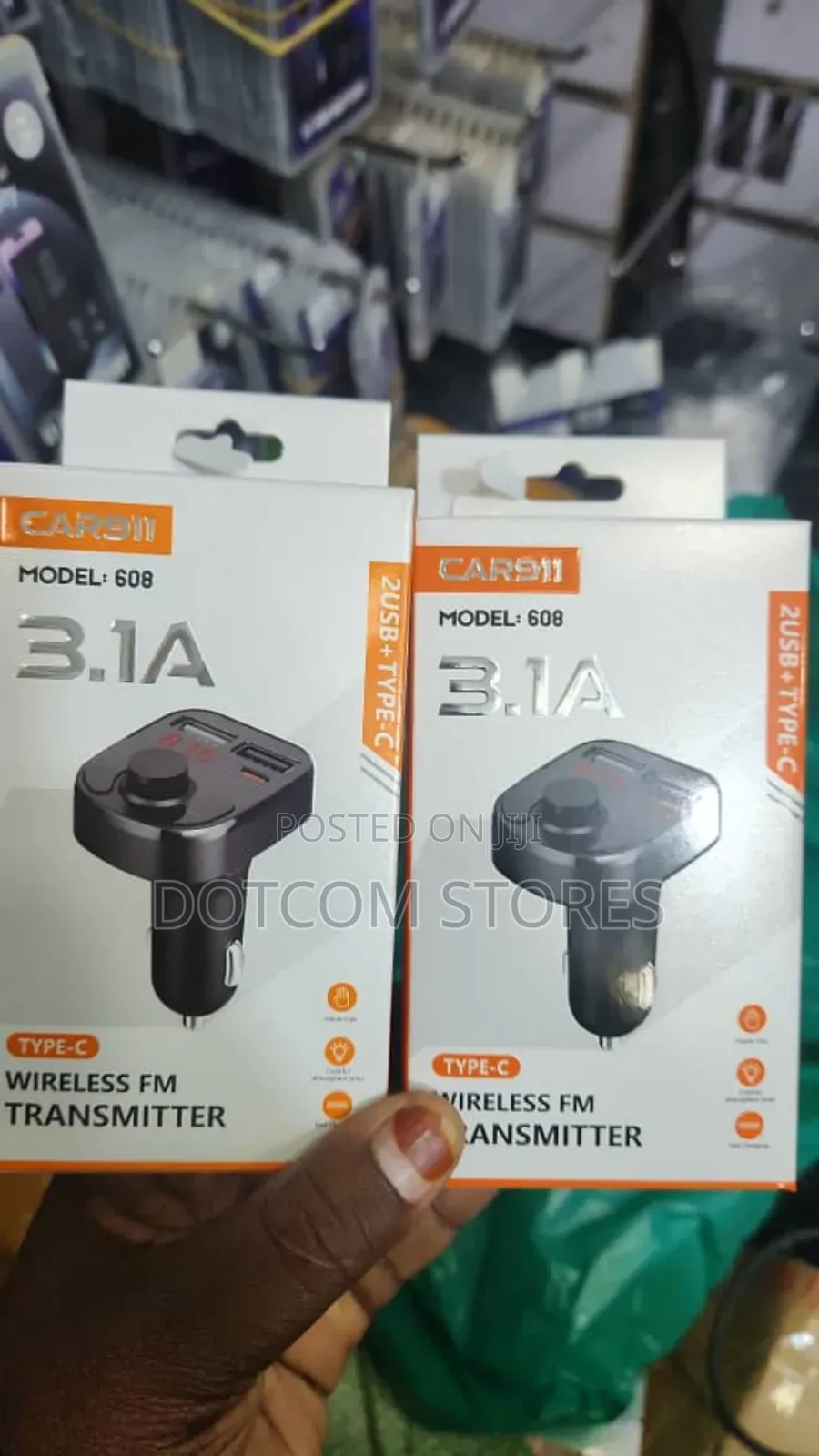 Car911 Model 608 Wireless Fm Transmitter