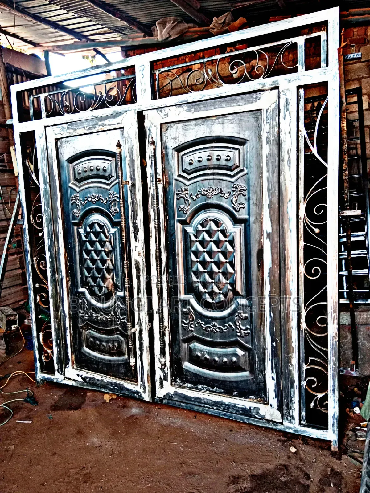 Modern Pivot Main Door