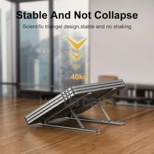 Metal Foldable Laptop Tablet Stand