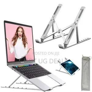 Adjustable Laptop Stand For Up To 15.6 Inch Pc-silver
