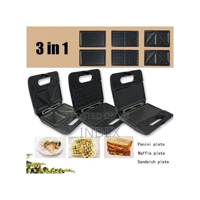 Hoffmans 3 in 1 Sandwich Maker
