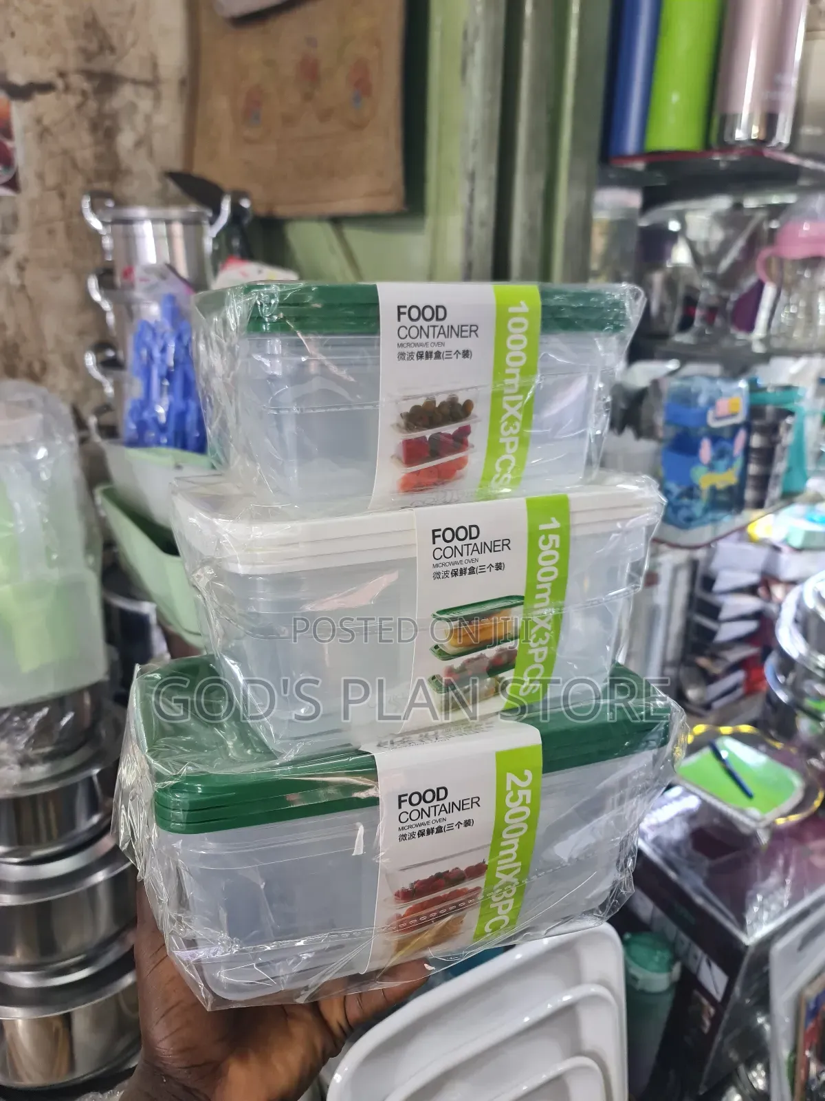 Hermetic Kitchen Food Storage Containers Plastic Food Storage