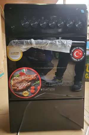 50×50 Blue Frame Gas Cooker Perfect for Home Use