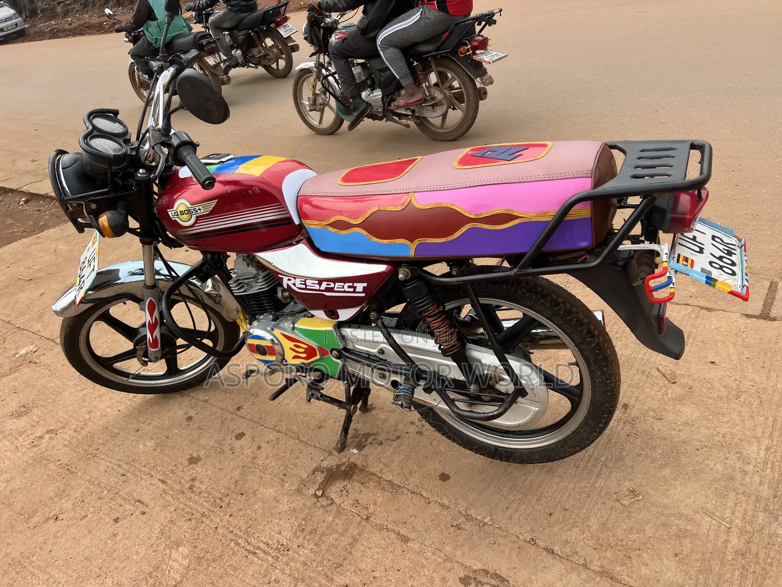 Bajaj Boxer 100 2023 Red