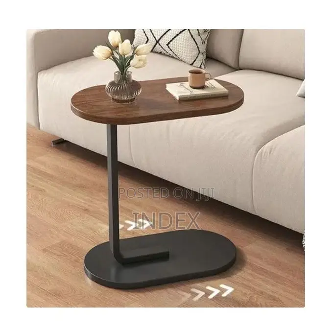 Mobile Snack Coffee Table - Brown