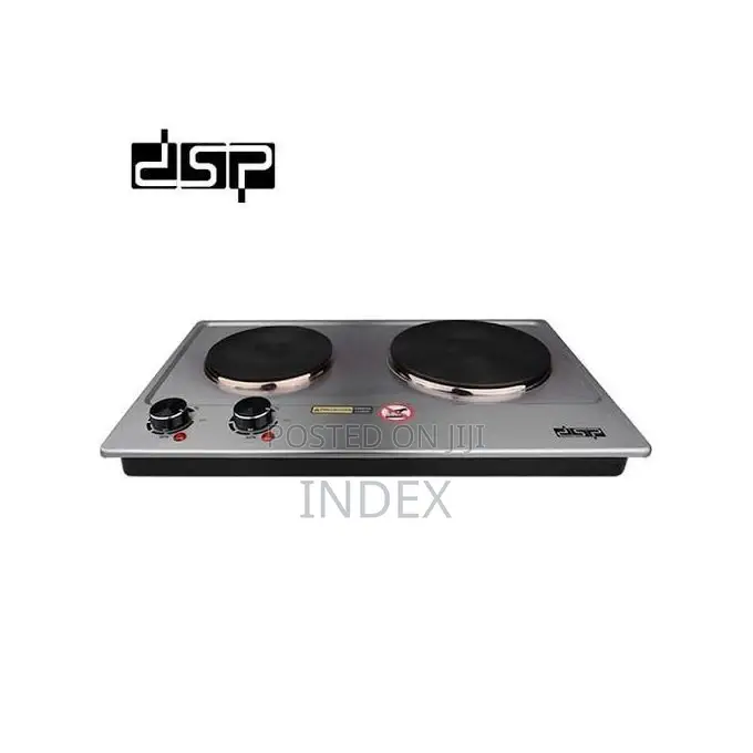 DSP Portable Electric Stove Double Burner 1500w