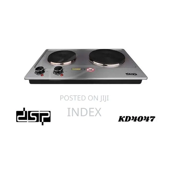 DSP Portable Electric Stove Double Burner 1500w