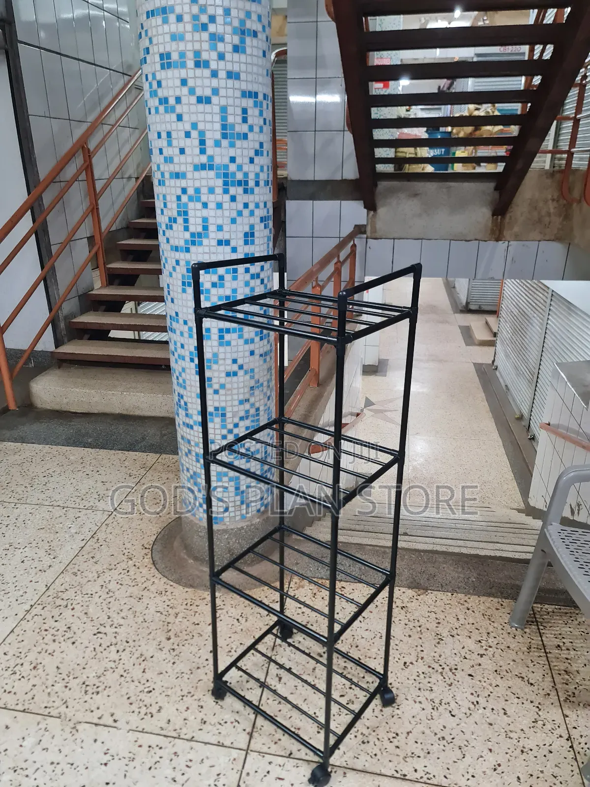 4 Tier Black Kitchen Storage Rack Kitchen Storage Rack