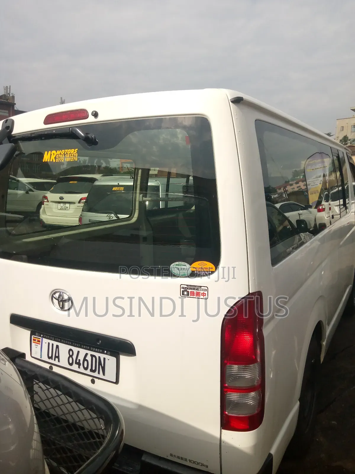 Toyota HiAce 2012 White