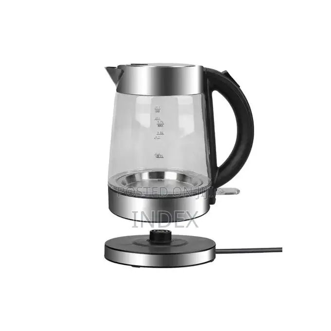 Big Cordless Glass Kettle Fast Boiling -Transparent