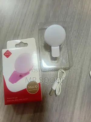 Selfie Mini Q Clip-on Ring Light for Phones