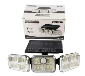 Adjustable Solar Security Lights With Day Light Sensor
