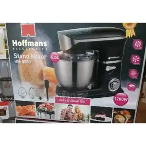 Hoffmans Electronic Germany Stand Mixer 6l Hm-8080 - Silver