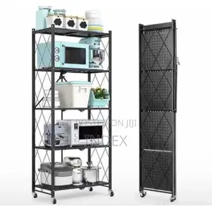 4 Level Rack Shelf - Black