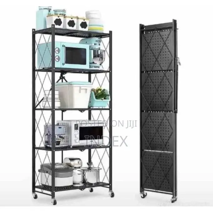 4 Level Rack Shelf - Black