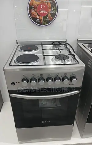 SPJ 2+2 Electric Gas Cooker 50by60