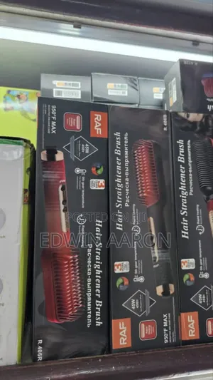 Raf Electric Hair Straightener Brush