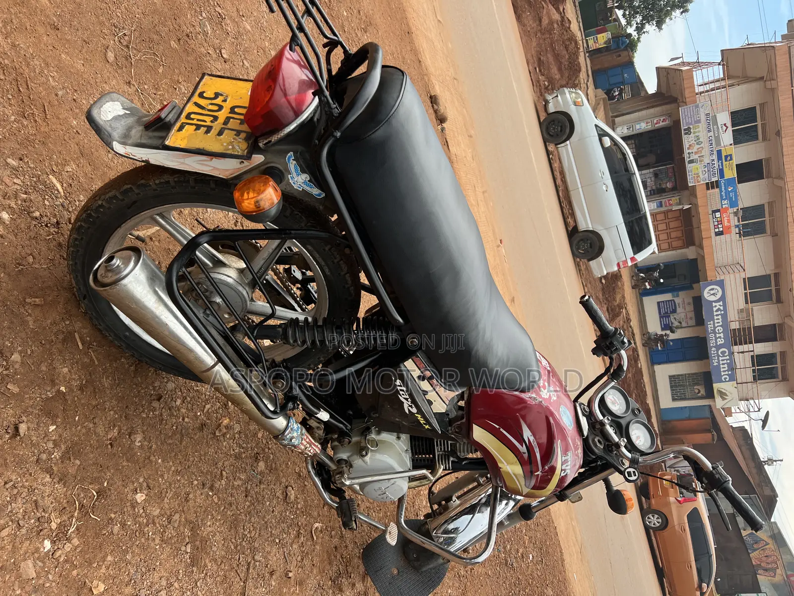 TVS XL 100 2020 Red