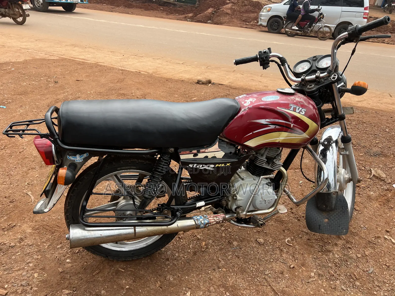 TVS XL 100 2020 Red