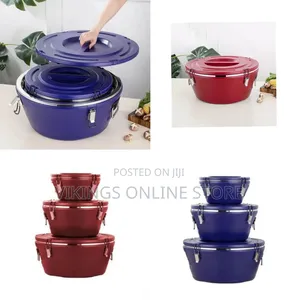 Premium Insulated Food Storage and Serving Set - Multicolor