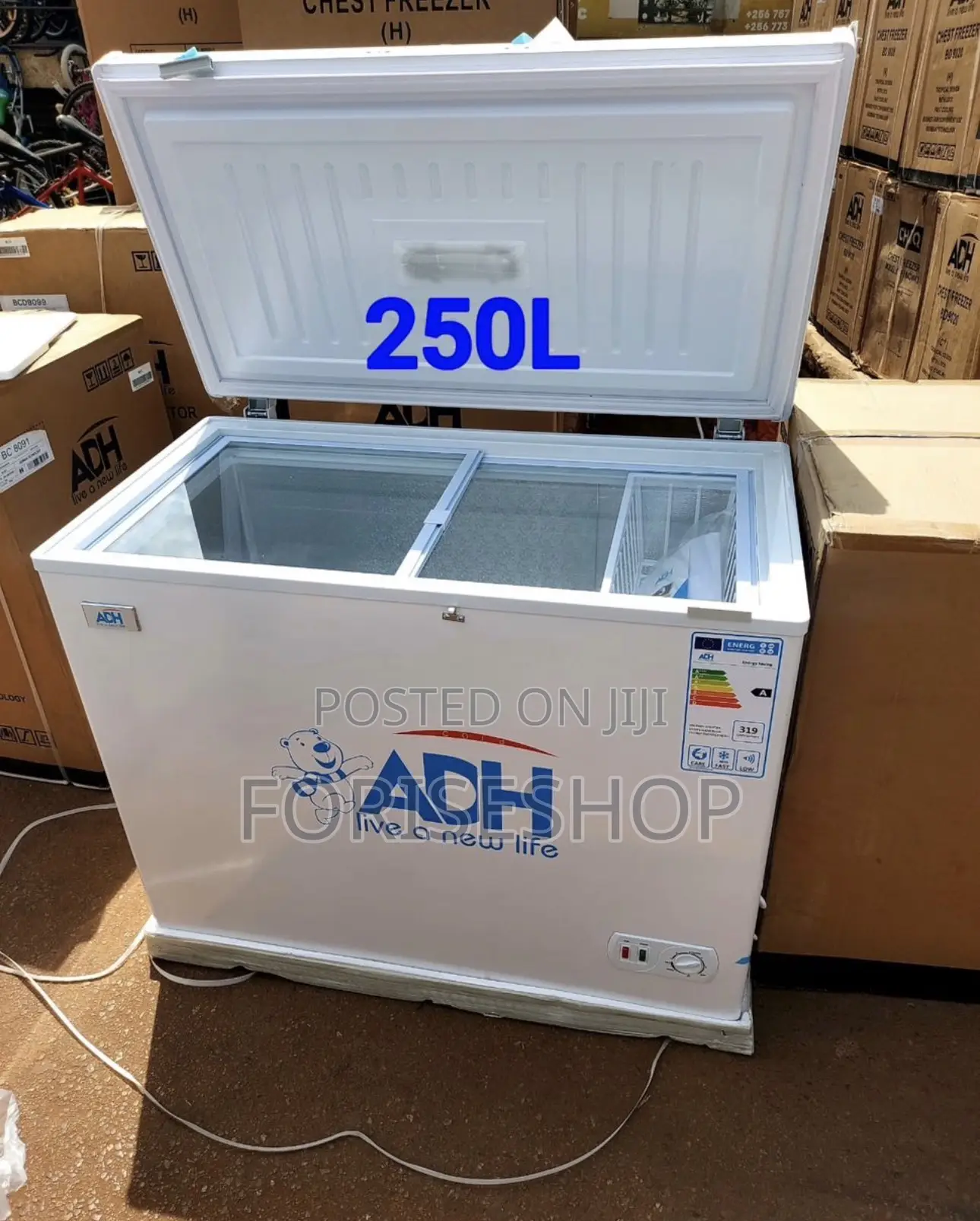 Adh 250 Litres Deep Freezer