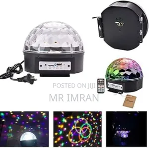 Mega Lighting Led Crystal Magic Ball Light