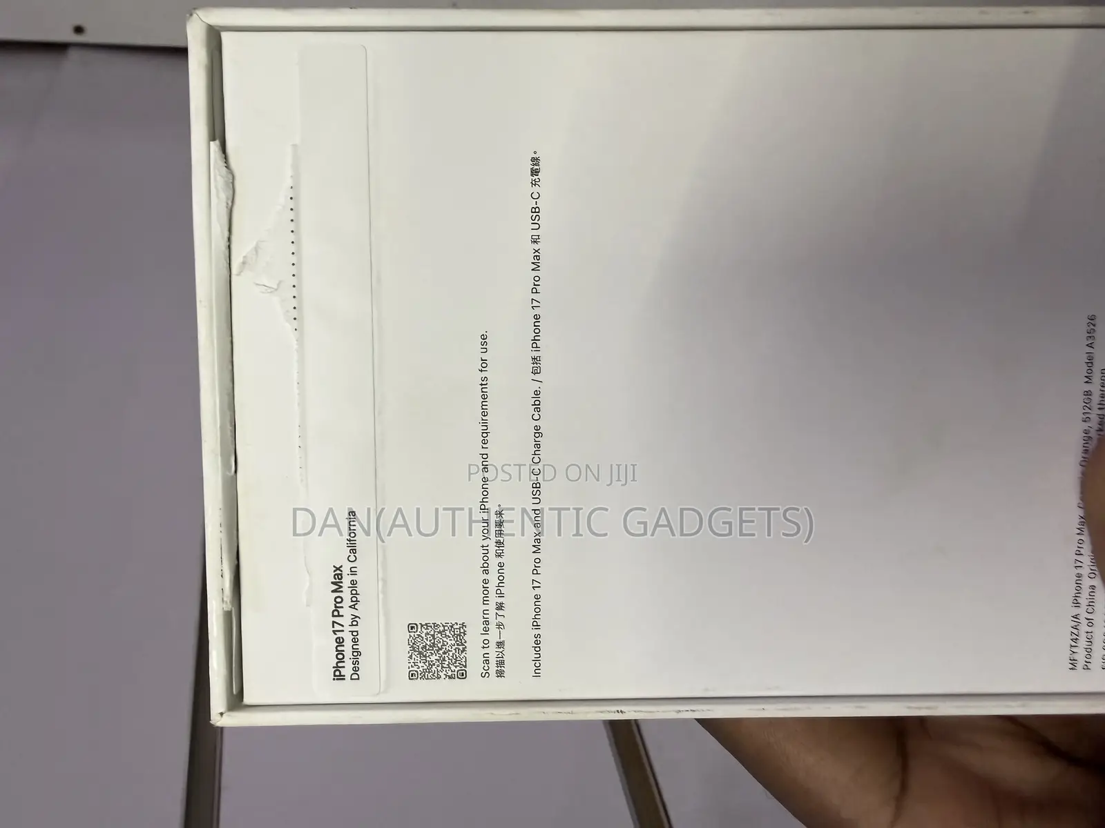 New Apple iPhone 17 Pro Max 512 GB Orange