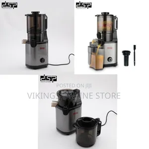 DSP Professional Slow Masticating Juicer - Multicolor