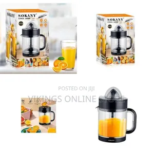 Sokany Electric Citrus Juicer With Integrated Pitcher, 1.2l