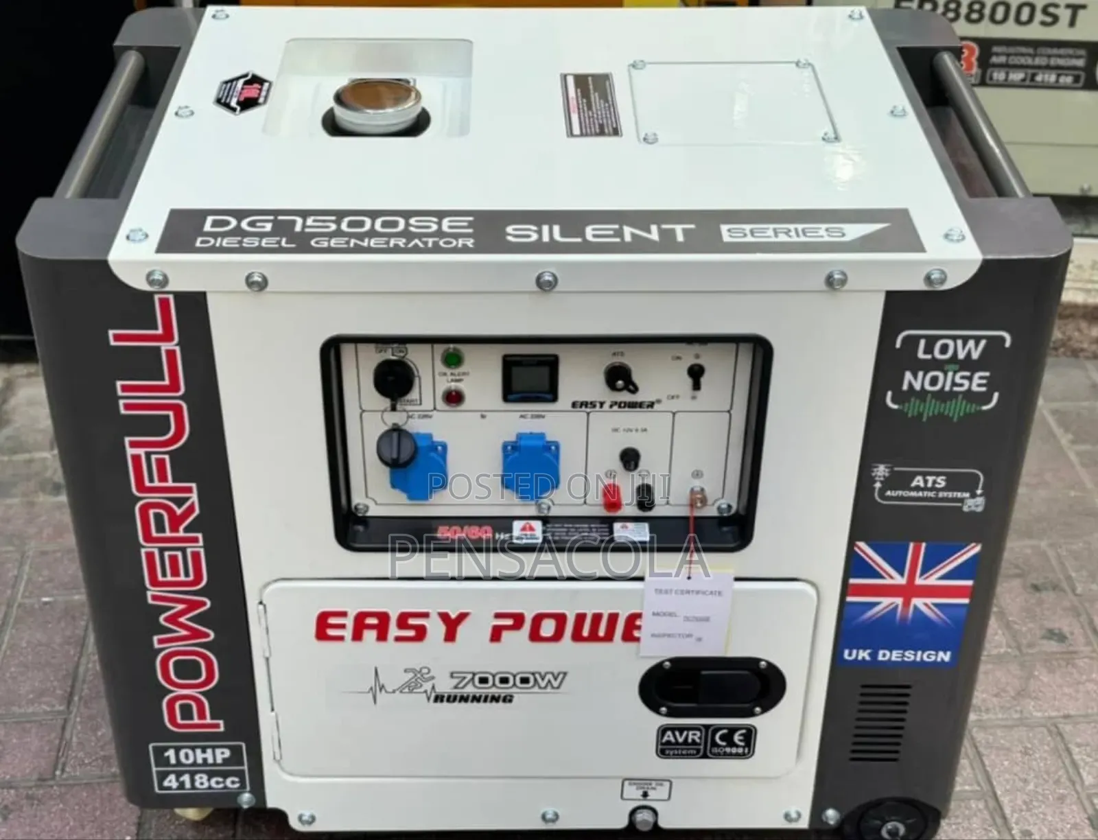 7.0kva Diesel Generator