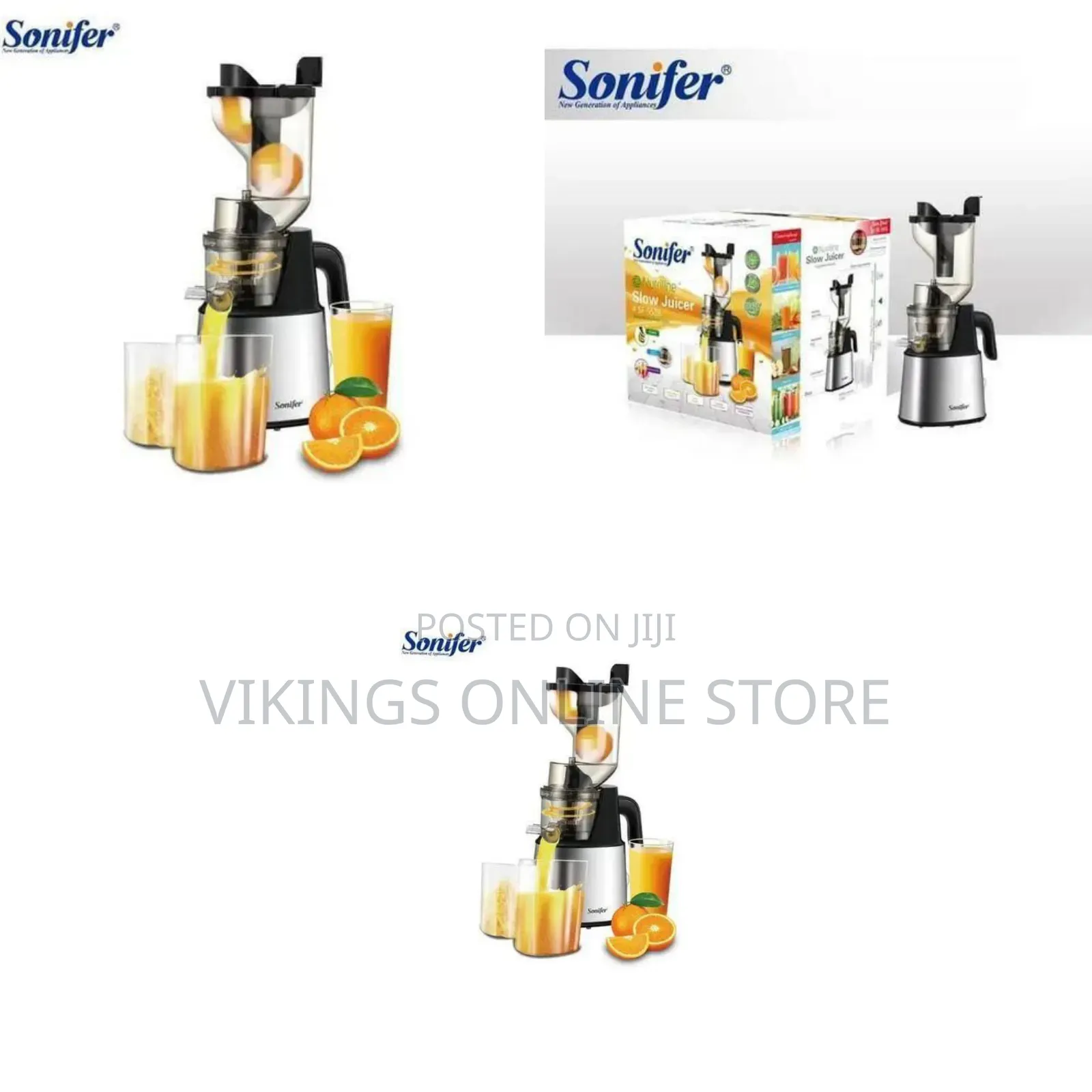 Sonifer Sonifer Slow Juicer-Masticating Juicer for Nutrient-Rich Juice