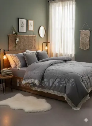 6*6 Duvet Set 1 Bedsheet 2 Pillowcases,Two Cushion Covers