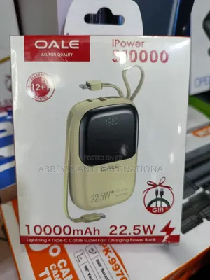 Power Bank/Oale Ipower S10000mah Power Bank