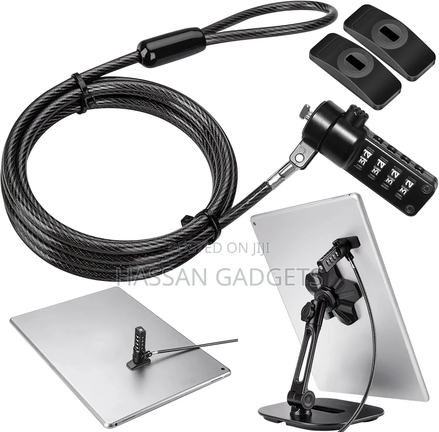 Laptop Cable Lock, Hardware Security Cable Lock With Keys, Anti Theft