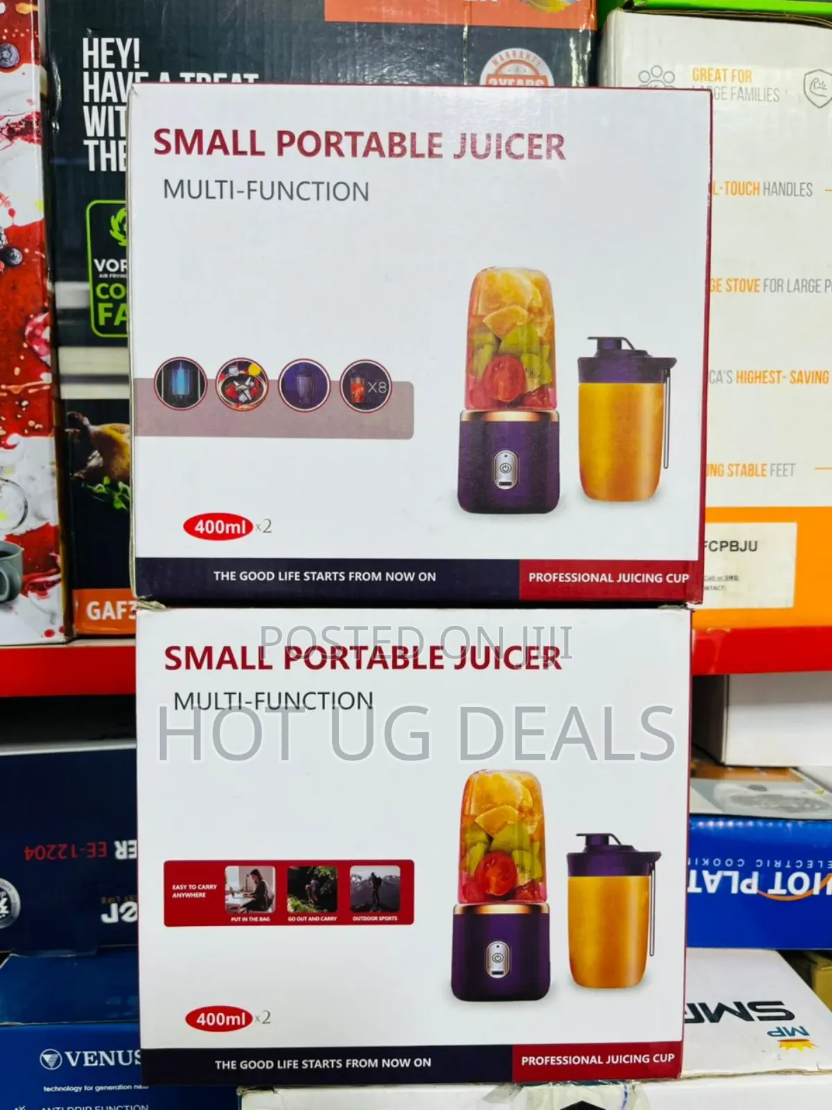 Portable Juicer Blender Multifunctional Wireless Electric Mixer
