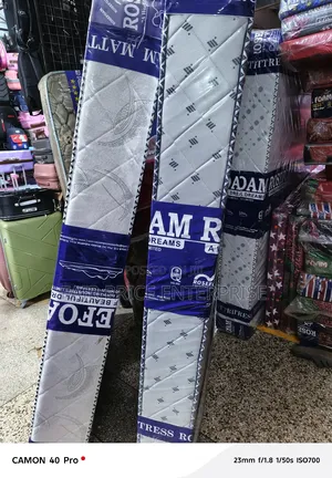 Mattresses High Density Smart 6x6 by 8 Inches. Rose Foam Mattress