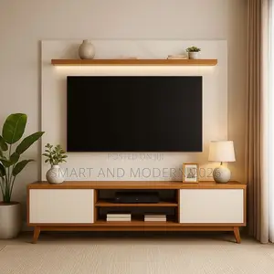 Modern TV Stand|with |Storage |Cabinet 
Wall Mount |Unit Chassis TV |