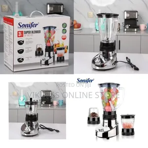 Sonifer 3 in 1 Blender - Multicolor