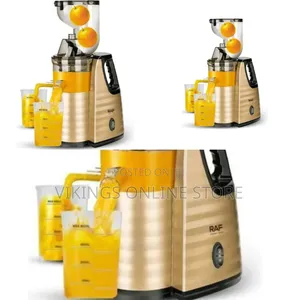 Raf Elegant Slow Juicer for Maximum Nutrient Extraction - Multicolor