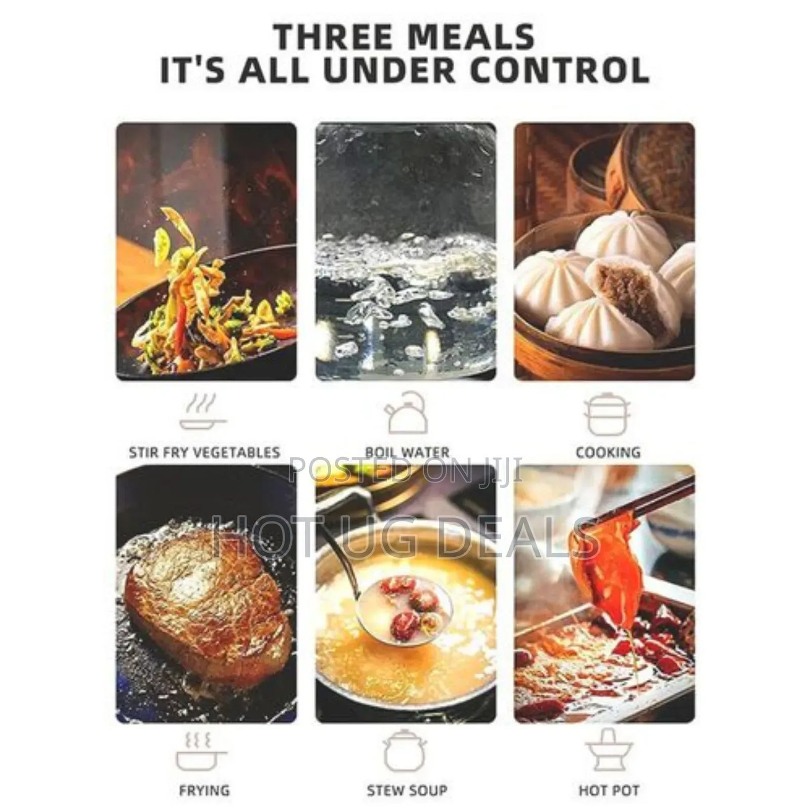 2200w Multi Functional Induction Cooker - Efficient Cooking