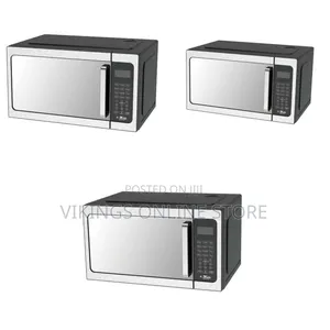 Electro Master Modern Countertop Microwave Oven - Multicolor