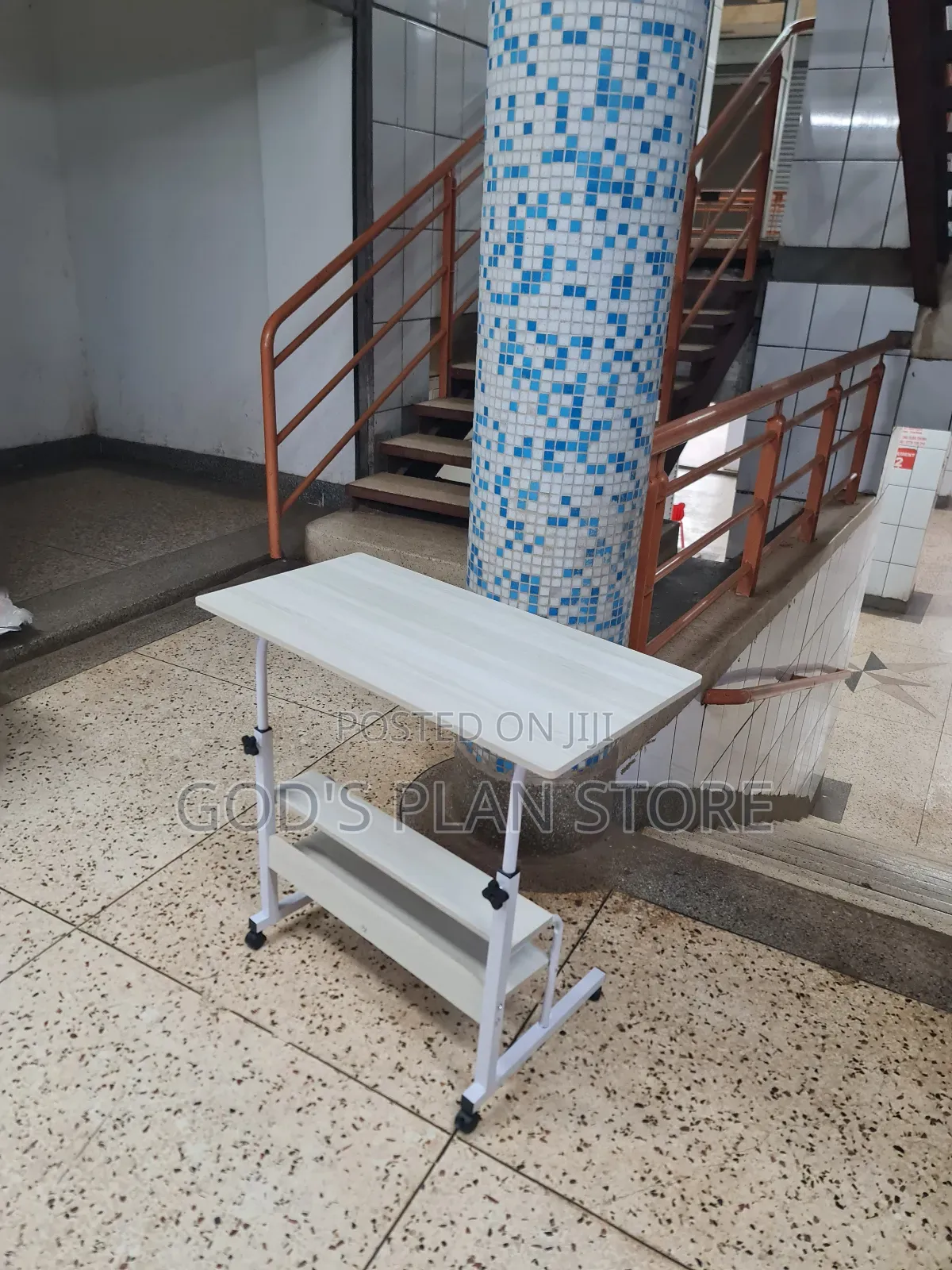 White Laptop Table Laptop Table (White)